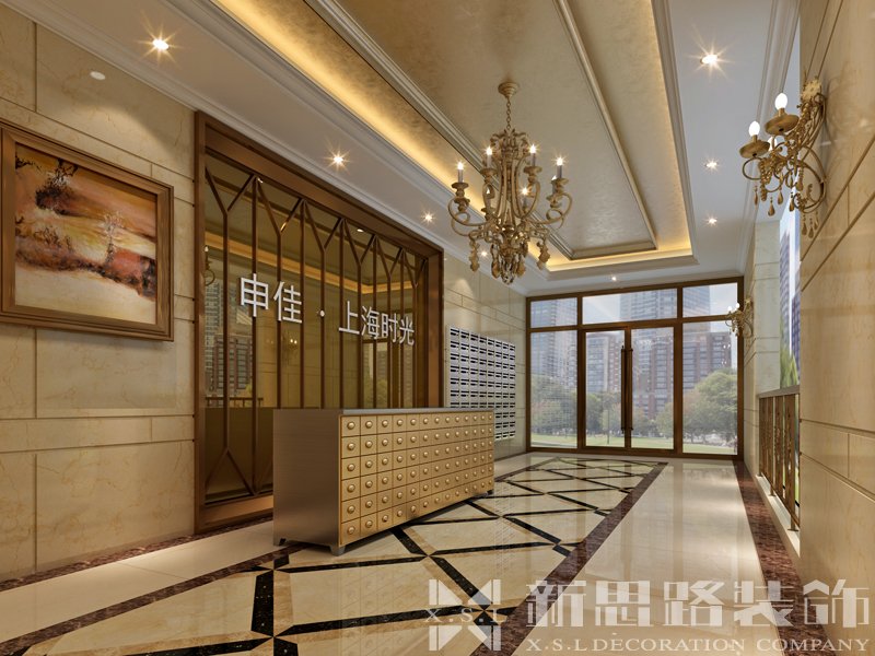 回興申佳上海時光樣板房、物管、樓道大堂